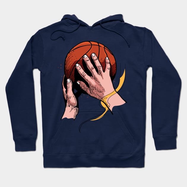 Basketball Shooting Hoodie by Mulyadi Walet